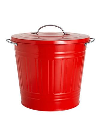 ikea knodd red bin - $7 1