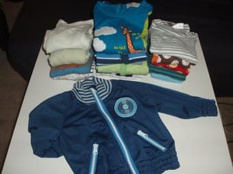 Boy clothes 3-9m lot with 55+ pieces - $35!! 2