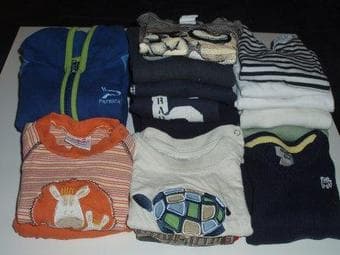 Boy clothes 3-9m lot with 55+ pieces - $35!! 3
