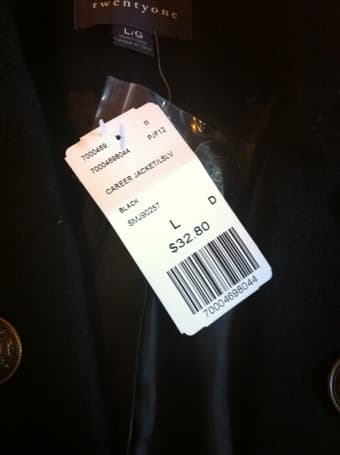 Forever 21 Black Blazer/Jacket Brand New with Tag -- $10 2