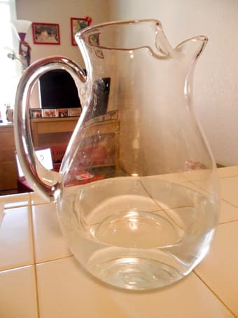 Big Water Glass Jar -  $2 1