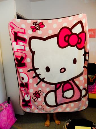 Sanrio Hello Kitty Soft  Fleece Throw/Blanket 1