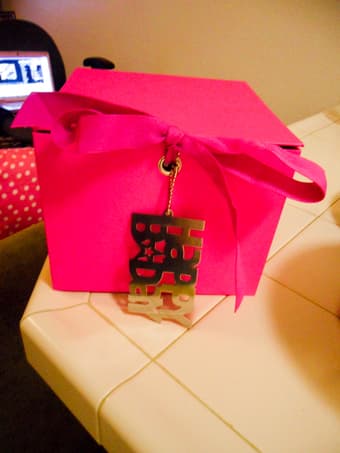Super Cute Pink Gift Box - $1 1