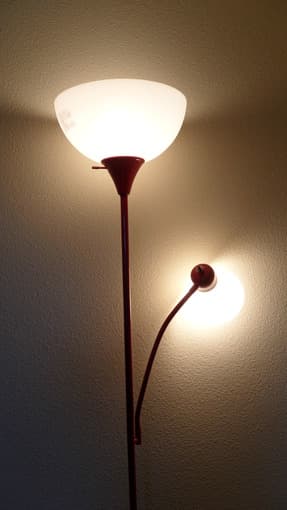 floor lamps: $10 each 1