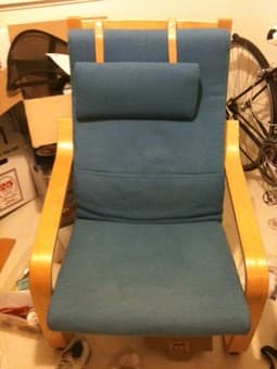 2 Ikea POÄNG armchairs $70 for both 1