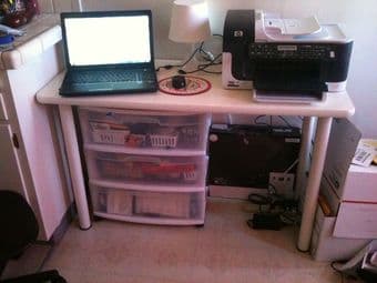 Ikea White Table/Desk $10 1