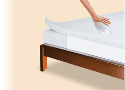 2" Memory foam Mattress Topper (size twin XL) 1