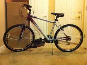 "Mountain" BIKE + 2 locks: 95$ 1