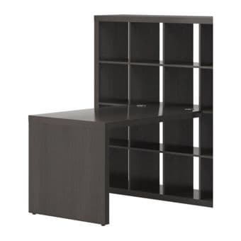 Ikea, bookshelf, desks 1