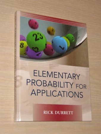 Elementary Probability for Applications - Rick Durrett - Like New! 1
