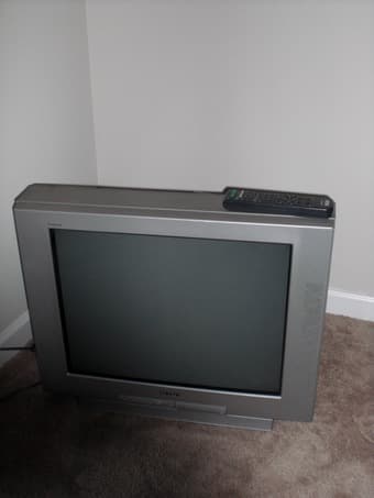 TV, Microwave, and Lamps for sale- Michigan Bound! 1