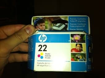 HP 22 Tri-Color Ink Cartridge $10 1