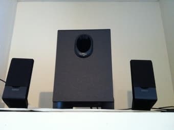 Edifier M1350 multimedia speaker, 2.1 channel, $10 1