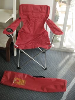 ITEMS FOR CAMPING!!! Grill and chairs!! 2