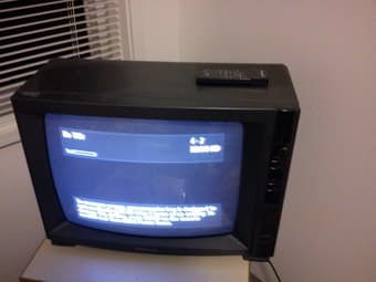 Emerson 19" TV with working remote and working VCR. $30 OBO. 2