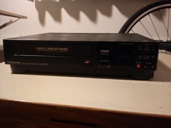 Emerson 19" TV with working remote and working VCR. $30 OBO. 3