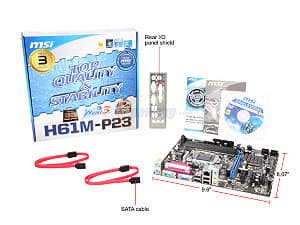 MSI H61M Motherboard $40 Sandy Bridge Compatible 1