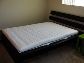 Full sized Ikea bed/mattress combo $300 1