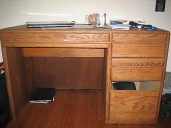 Solid Wood Desk $10 & Delivery 1