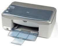 Moving sale - printer and wooden shelf 2
