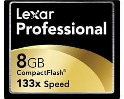 New Lexar compact flash 8Gb, 133x speed for $20 1