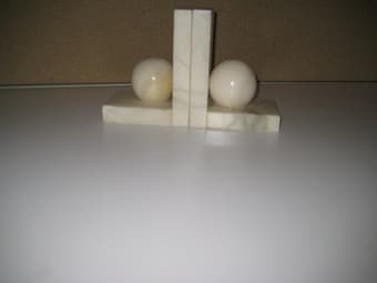 Book Ends Made of Marble $10/- 1