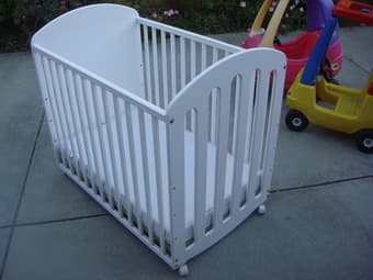 Wooden baby crib for sale $50 OBO 1
