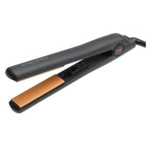 CHI 1" Ceramic Style Flat Iron by Farouk - Black/ Gold 1