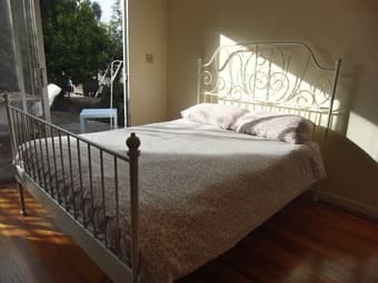 Stylish LEIRVIK Queen size bed + SULTAN FJORDGARD mattress - $300 1