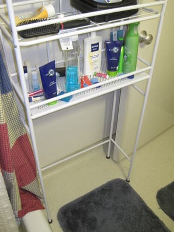 Bathroom Rack / Shelf - $10 2