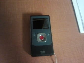Flip Video Camera HD Black 8gb 2 hours of video $90 2