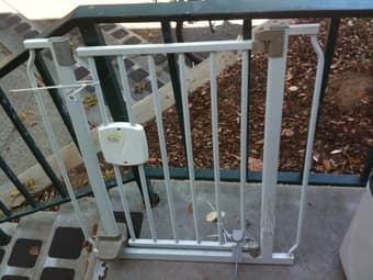 baby/dog gate, $10 1