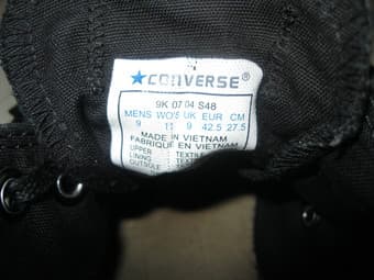 Black Converse All-stars - $10 2