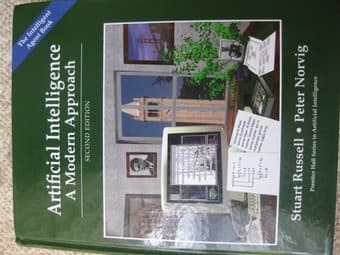 Artificial Intelligence: A Modern Approach (2nd Edition) $55 2