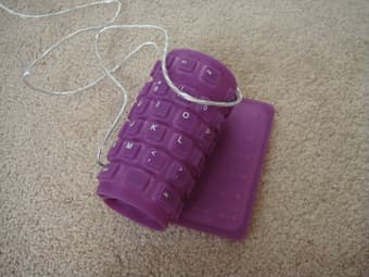 Purple Silicone Keyboard, $7 2