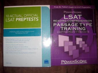LSAT Prep Books 1
