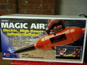 New Air mattress + inflator $50 3