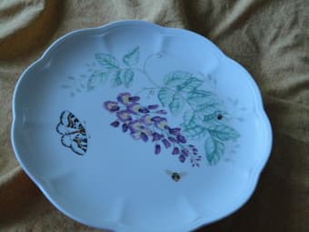 LENOX BUTTERFLY MEADOW DINNERWARE FROM MACYS - $80 3