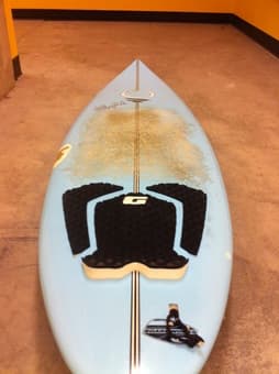 McCrystal 6'4 Epoxy Surfboard- $250 2