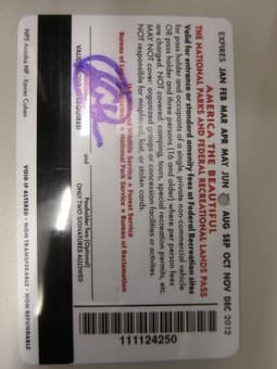 National Parks Annual Pass 2