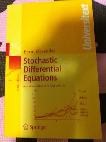 Stochastic/Finance Related Books 1