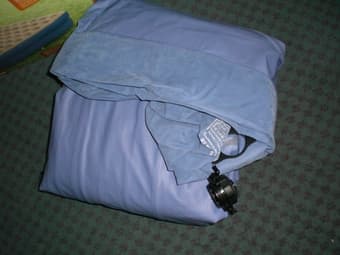 Queen Airbed + dual function pump/vacuum 1