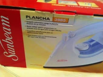 steam iron - $5 1