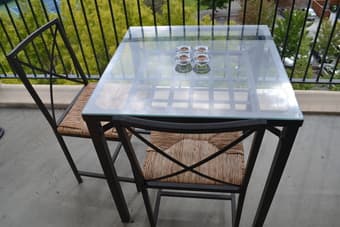 IKEA Outside table and chairs set 3