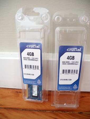 4 GB kit memory 1