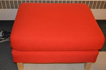 IKEA Red footstool 1