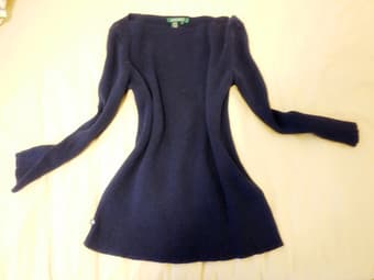 $49 - Ralph Lauren Navy Blue Sweater 1