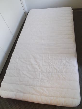 Comfortable twinsize matress with pad for sale-$50 together 2