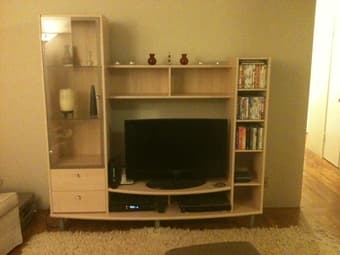 Great Ikea entertainment center - $100 obo 1