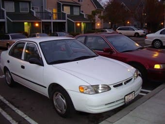 1998 white Toyota Corolla CE for sale, $2600 1